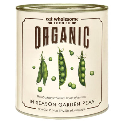 Organic In Season Garden Peas 340g