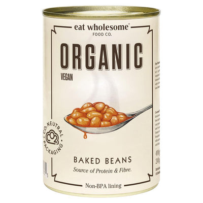 Eat Wholesome Organic Baked Beans 400g