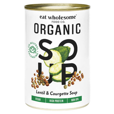 Organic Lentil & Courgette Soup 400g