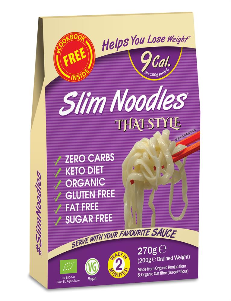 Slim Noodles Thai Style Organic 270g