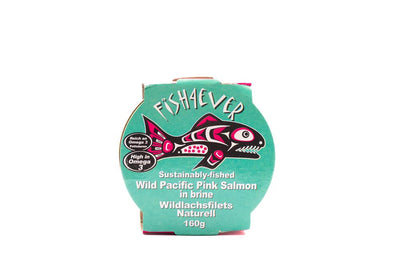 Wild Pacific filleted Pink Salmon 170g