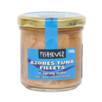 Azores Tuna Fillets in Spring Water (jar) 150g