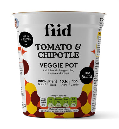 Tomato & Chipotle Veggie Pot 50g