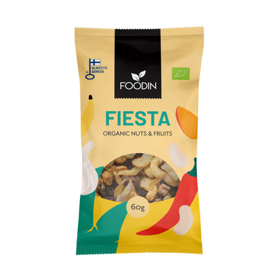 Organic Nuts & Fruits Fiesta 60g