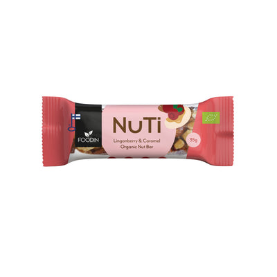 NUTI Lingonberry & Cashew Bar 35g