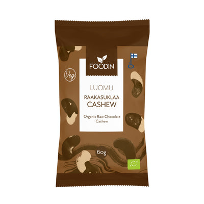 Organic Raw Chocolate Coated Cashew