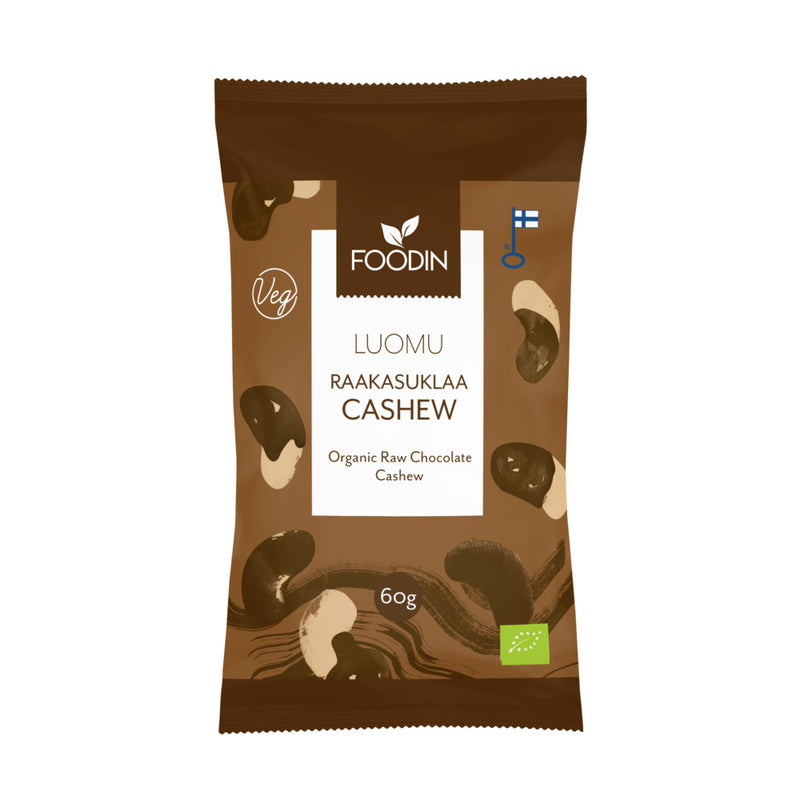 Organic Raw Chocolate Coated Cashew