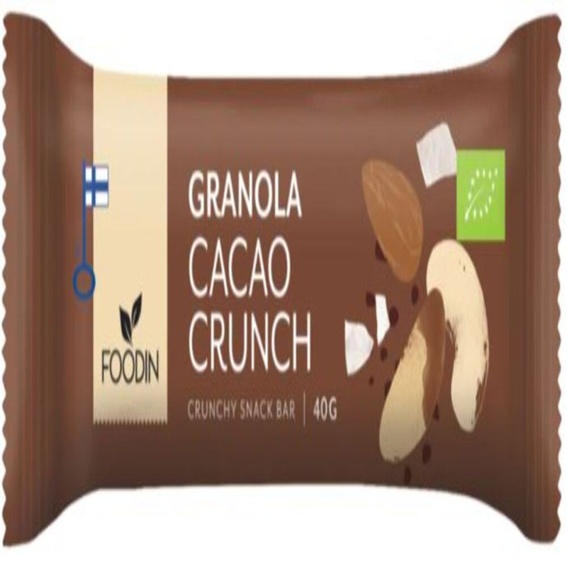 Granola Bar Cacao Crunch Organic 40g