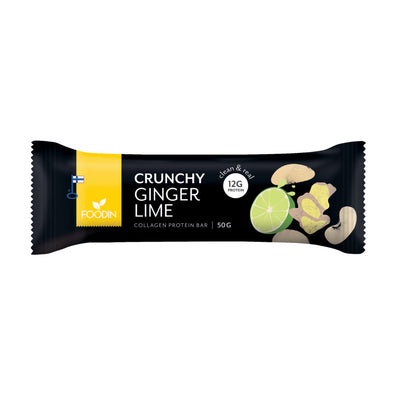 Collagen Protein Bar Ginger Lime 50g