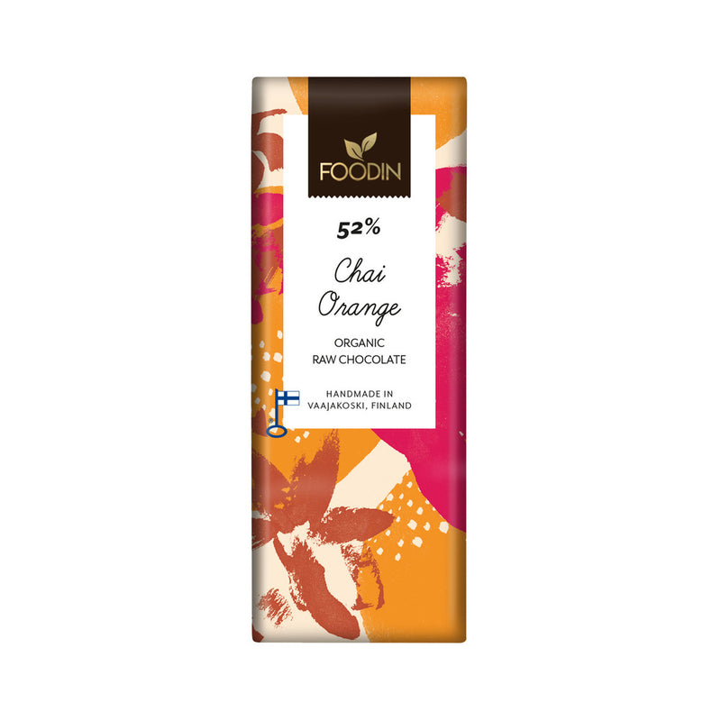 Organic Raw Chocolate Chai-Orange 57% 40g