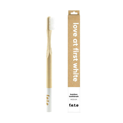 Toothbrush - Love at First White - White Medium 1 Unit