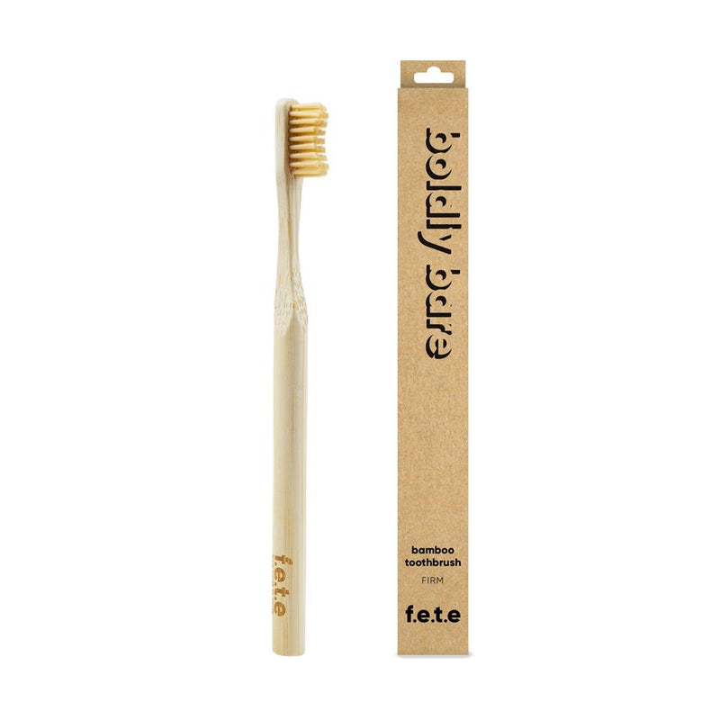 Bamboo Tooth Brush Boldly Bare Natural Firm 1 Unit