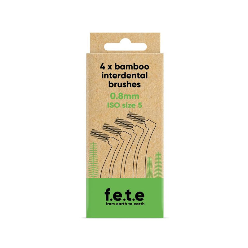 FETE Interdental Brushes ISO Size 5 Green 0.8mm