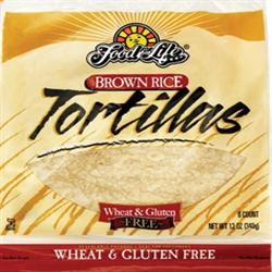 Brown Rice Tortillas Gluten Free 340g