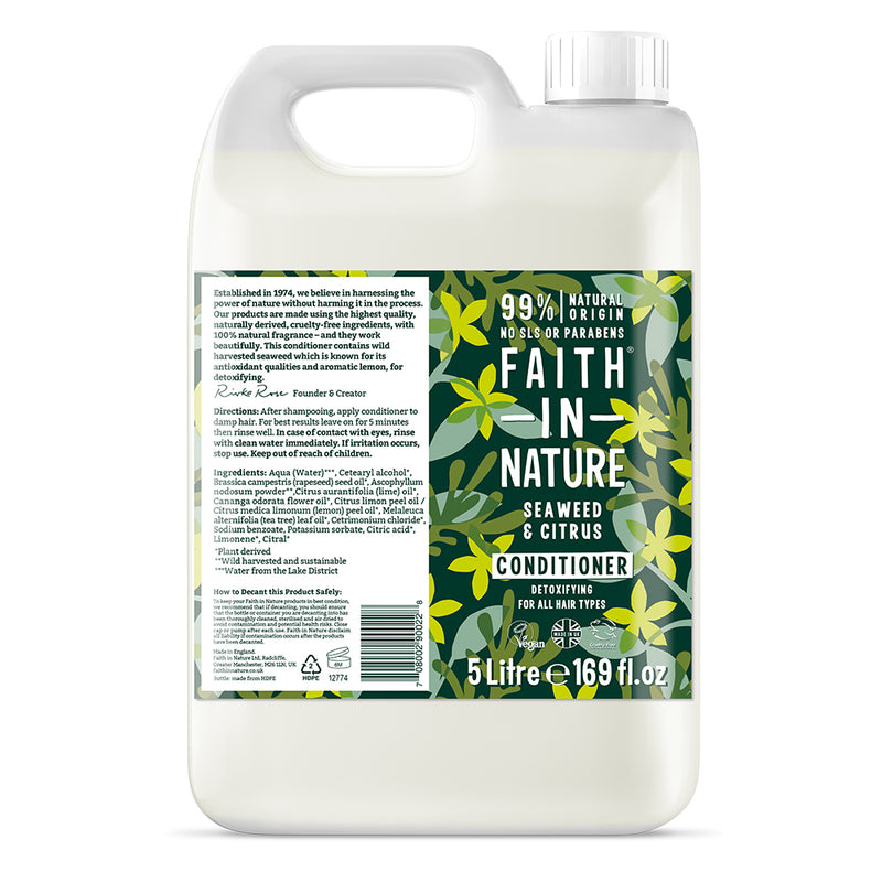 Faith in Nature Seaweed & Citrus Conditioner 5 Litre