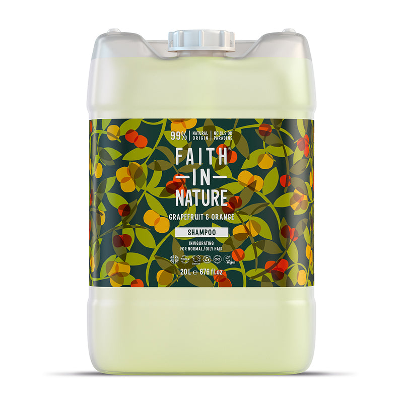 Faith in Nature Shampoo Grapefruit & Orange 20 Litre