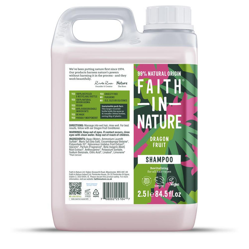 Faith in Nature Dragon Fruit Shampoo 2.5 Litre