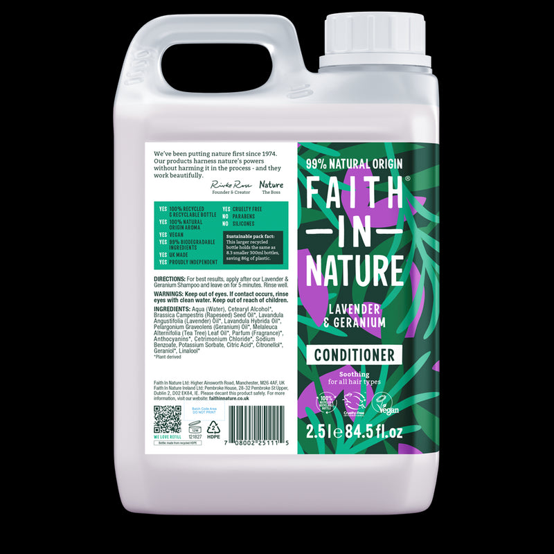 Faith in Nature Lavender & Geranium Conditioner 2.5L