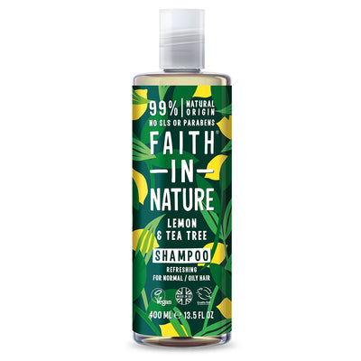 Faith in Nature Lemon & Tea Tree  400ml Shampoo