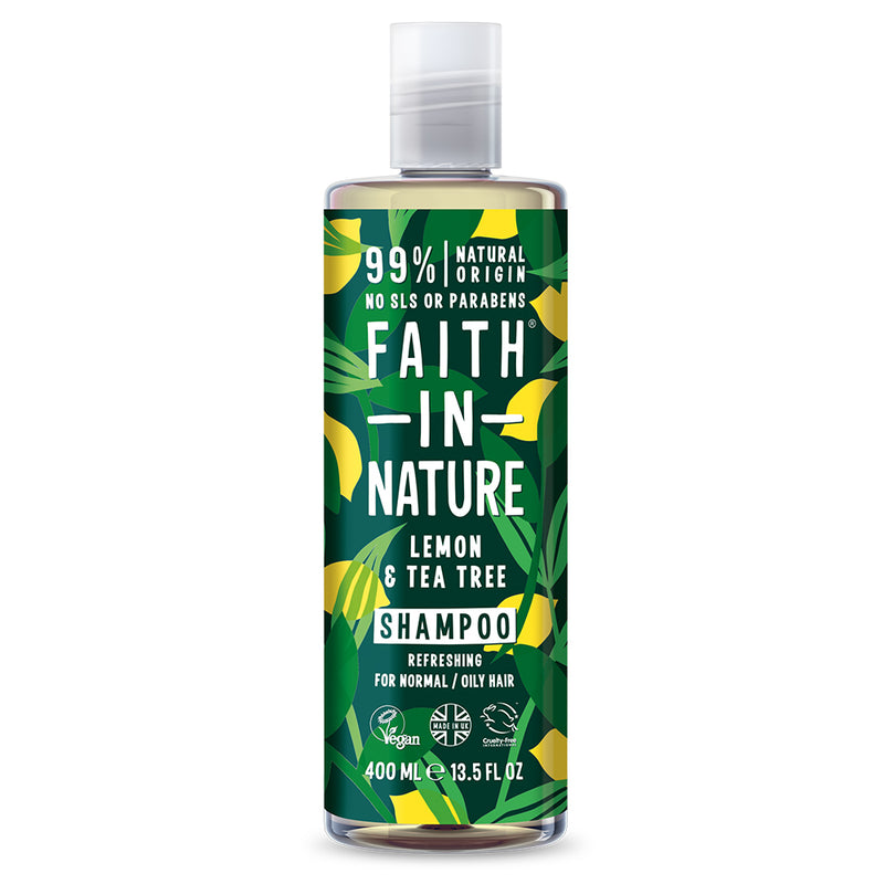 Faith in Nature Lemon & Tea Tree  400ml Shampoo