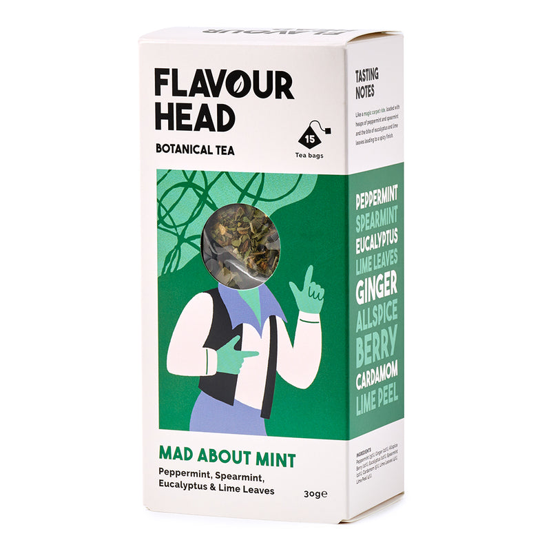 Flavour Head Botanical Infusions Mad About Mint Tea 15&