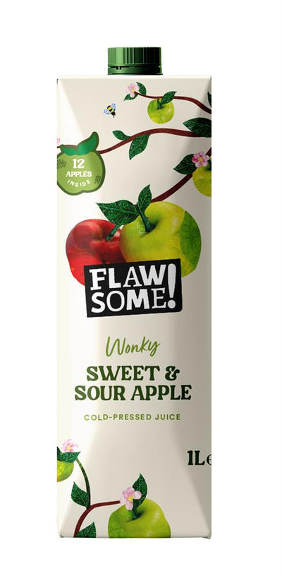 Sweet & Sour Apple Cold-Pressed Juice Carton 1l