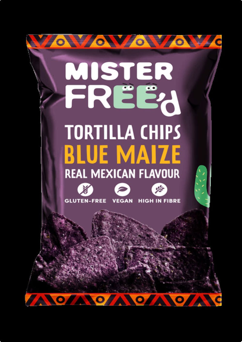 Tortilla Chips with Blue Corn 135g