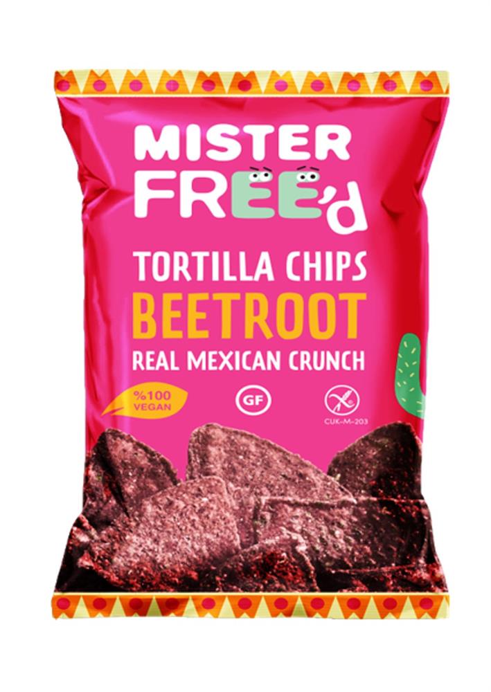 Tortilla Chips with Beetroot