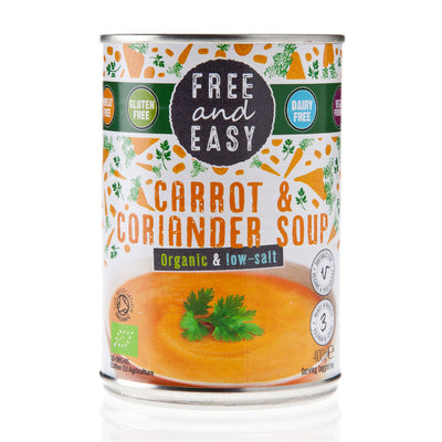 Organic Low Salt Carrot & Coriander Soup 400g