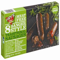 Traditional Vegetarian Sausages 380g