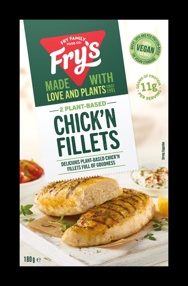 2 Plant Based Chickn Fillet 180g