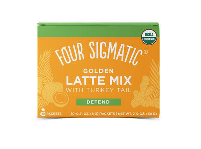 Organic Golden Latte with Shitake & Turmeric 10 Sachets