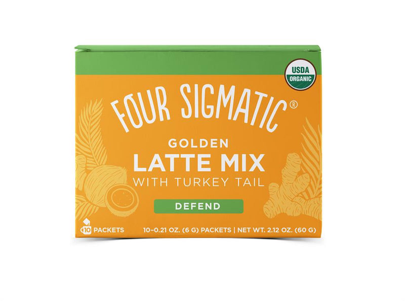 Organic Golden Latte with Shitake & Turmeric 10 Sachets