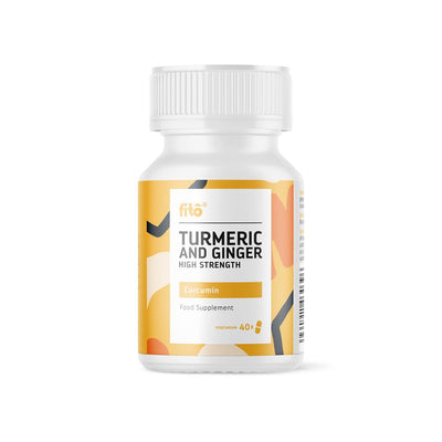 Turmeric and Ginger 40 capsules. High Strength