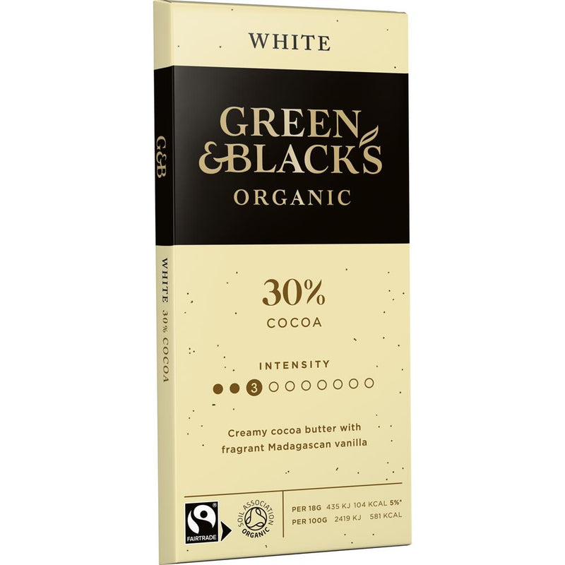 Organic White Chocolate 90g