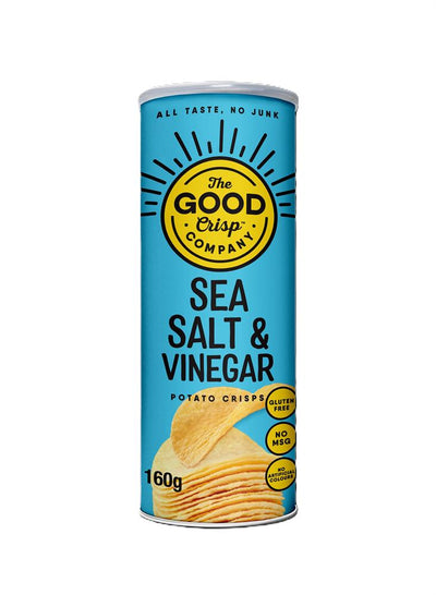 The Good Crisp Company Salt & Vinegar 160g