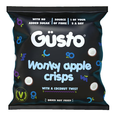 Air-dried Wonky Apple Crisps with Coconut Twist