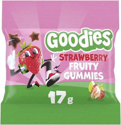 Goodies Kids Strawberry Fruity Gummies High in Fibre 17g