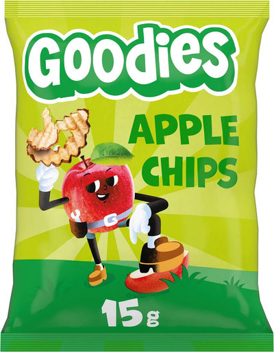 Goodies Apple Chips Kids Fruit Snack 15g