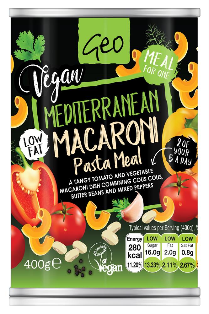 Cans - Mediterranean Pasta Meal 400g