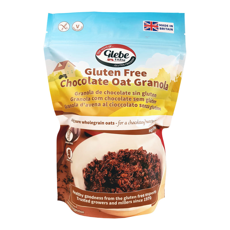 Glebe Farm Gluten Free PureOaty Choco Chip Oat Granola 325g