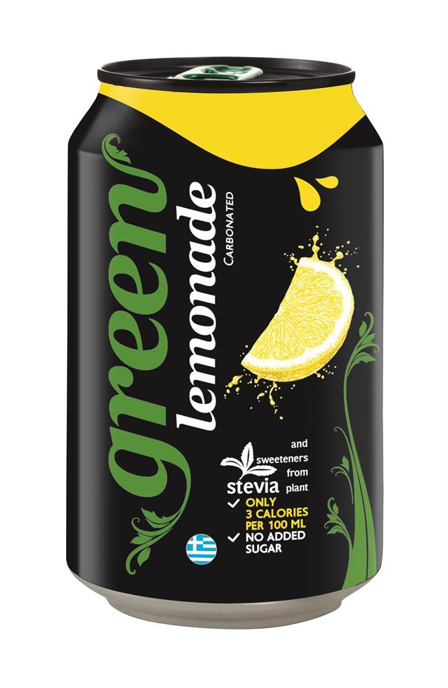 Green Lemonade Can 330ml