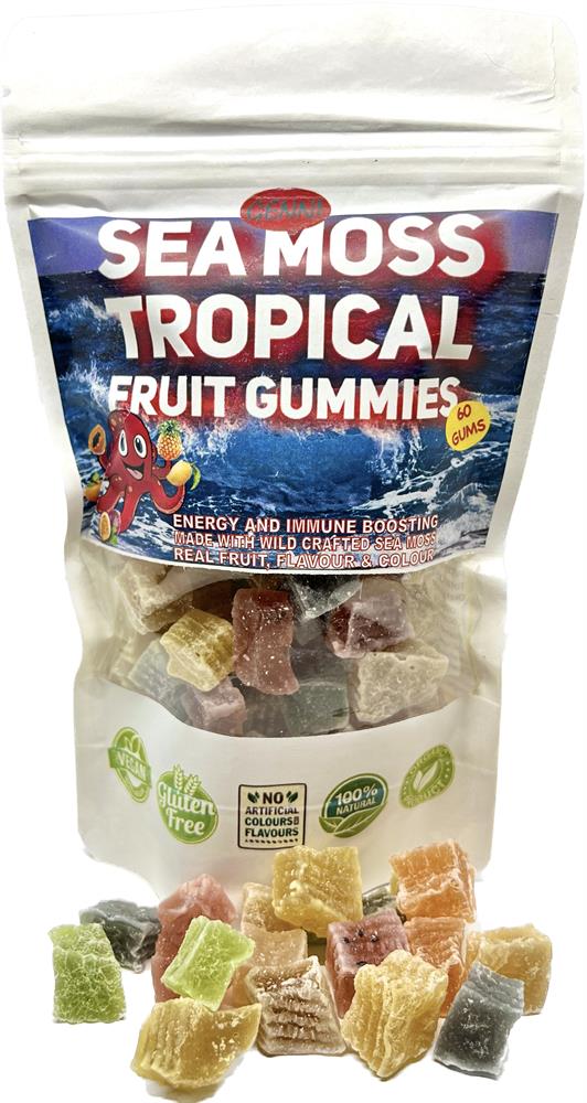 Sea Moss Gummies Tropical Fruit 150g