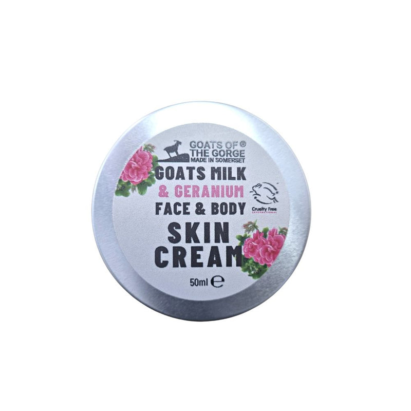 Goats milk skin cream- Geranium- 50ml