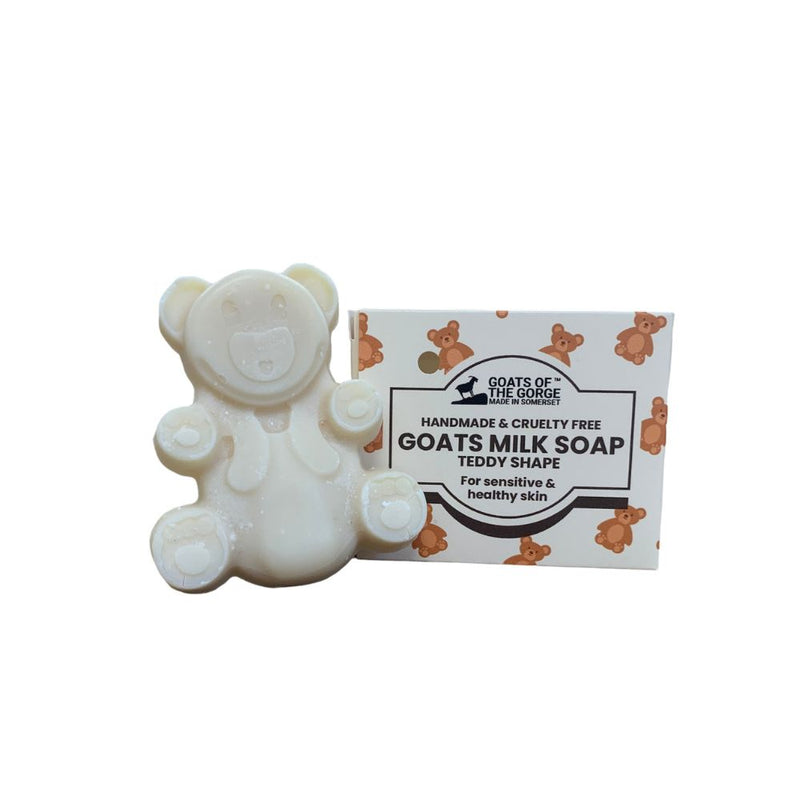 Goats milk soap bar- 67g Teddy shape