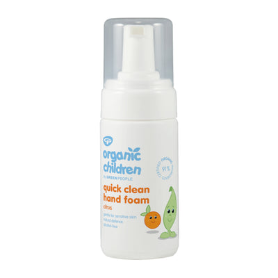 Organic Children Quick Clean Hand Foam  100ml