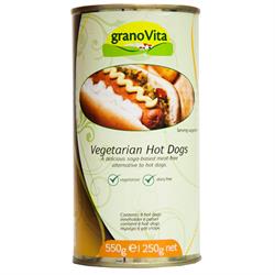 Vegetarian Hotdogs 550g