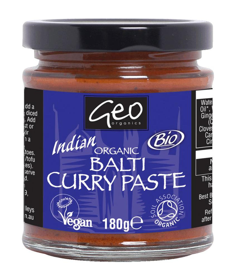 Pastes - Organic Balti Curry Paste 180g