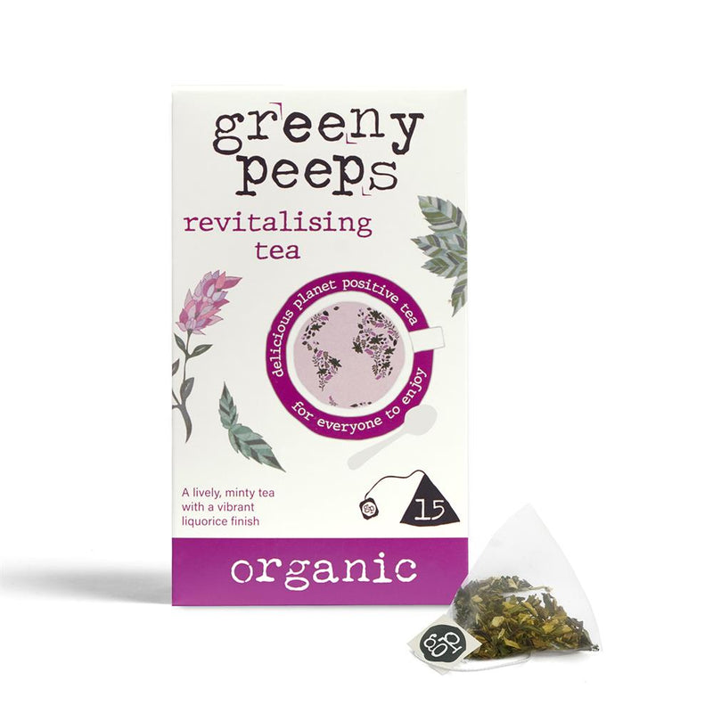 Greenypeeps Organic Revitalising Herbal Tea (20 x 1.5gm Teabags)