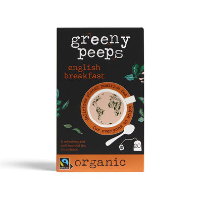 Greenypeeps Organic English Breakfast (20 x 2gm Teabags)